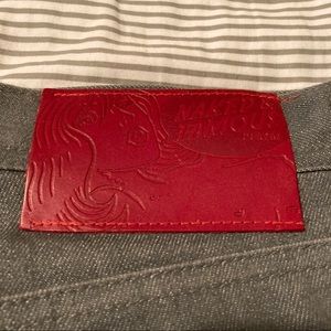 Naked & Famous Weird Guy Grey Denim Jeans 34